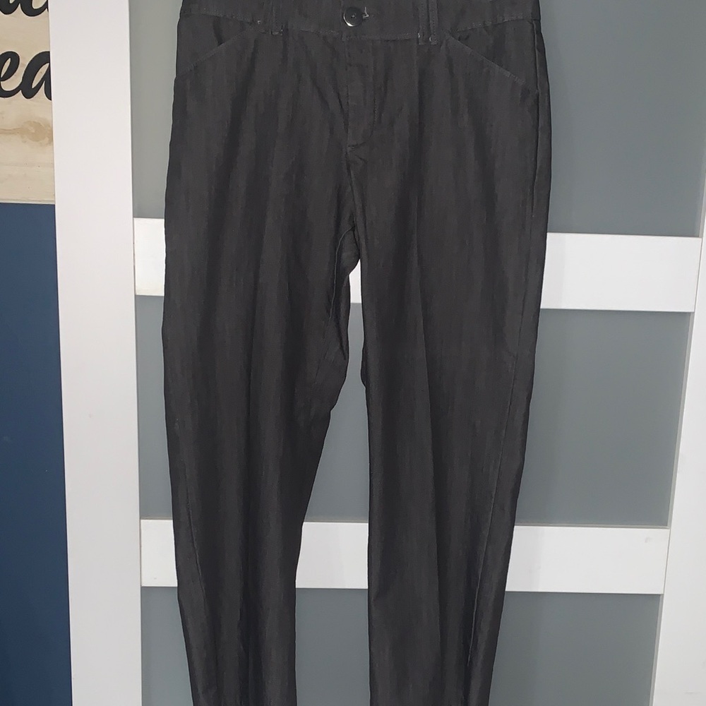 Lee Women's Gray Straight Leg Pants